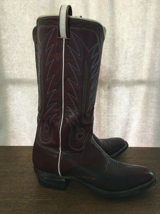 Vintage Pablo Jass Custom Handmade Cowboy Western Boots - Jass Boot Shop 5