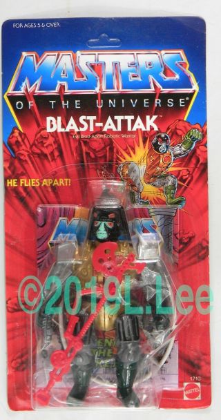 Mattel Toys Motu He - Man Masters Of The Universe Vintage Blast - Attak Rare