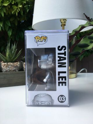 Autographed Silver Stan Lee Funko Pop Signed by Stan Lee RARE & EXPENSIVE 2