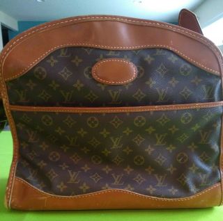 Louis Vuitton Authentic Adj Strap French Co Travel Carry On Bag Vintage Lovely