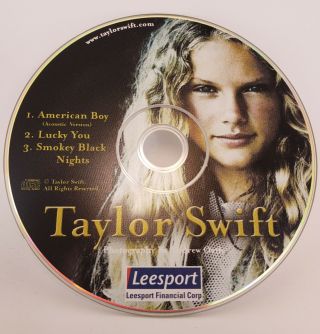 Rare Taylor Swift 2002 Demo Cd