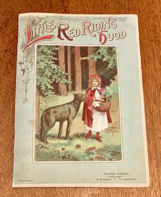 Little Red Riding Hood,  Honeycomb,  Antique Pop - Up Book,  Victorian