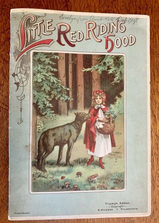 Little Red Riding Hood,  Honeycomb,  Antique Pop - Up Book,  Victorian 2