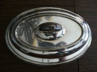 VINTAGE TIFFANY & CO SILVER PLATED COVERED SERVING DISH 2