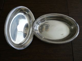 VINTAGE TIFFANY & CO SILVER PLATED COVERED SERVING DISH 3
