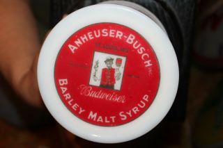 Rare Vintage c.  1930 Budweiser Malt Syrup Prohibition Era Beer Lighted Lamp Sign 10