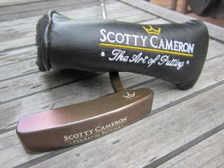 Very Rare 1998 Scotty Cameron Oil Can Laguna All 35 W/ Rare Cover