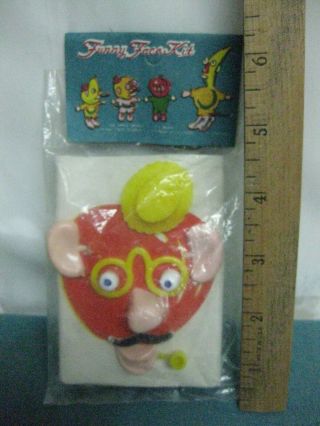 Vintage Mister Potato Head/ Funny Face Kit,  Old Stock,  Made In Hong Kong