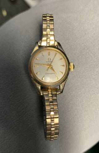 Vintage Ladies Omega Seamaster 14k Gold Filled