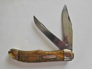 Vintage John Primble Belknap Folding Hunter Pocket Knife Same As Case 6265 Sab