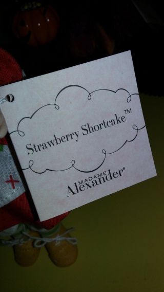 MADAME ALEXANDER Doll STRAWBERRY SHORTCAKE SHORTCAKE Doll rare 5