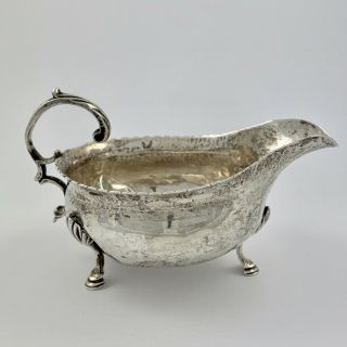 George Iii Sterling Silver Sauceboat - London 1768