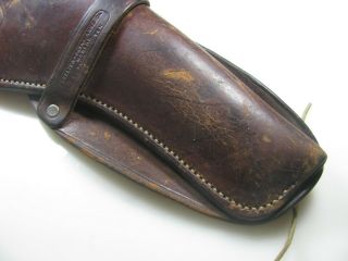 VINTAGE COLT HOLSTER SHELTON - PAYNE ARMS MAKERS EL PASO TEX. 2