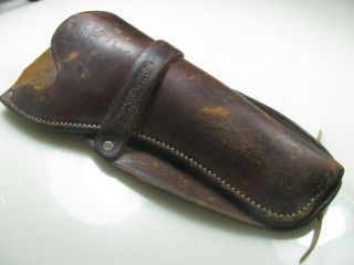 VINTAGE COLT HOLSTER SHELTON - PAYNE ARMS MAKERS EL PASO TEX. 5