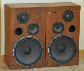 Rare Vintage Audiophile Jbl 120ti Stereo Speakers - Re - Coned By Millersound