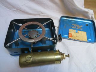 Vintage Vulcano Touring Camp Stove 222d Cooking Supplies