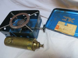 vintage vulcano touring camp stove 222D cooking supplies 2