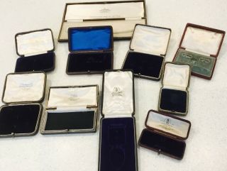 10 X Antique /Vintage jewellery boxes etc. 4