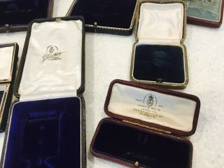 10 X Antique /Vintage jewellery boxes etc. 5