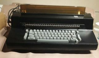 Ibm Selectric Ii Correcting Typewriter Black Vintage W/