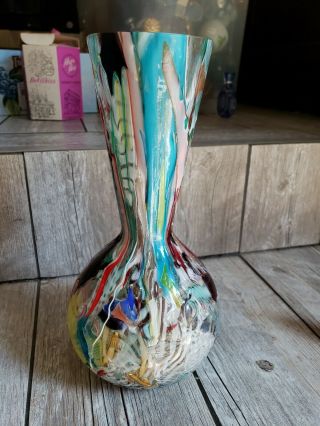 Vintage Murano? Art Glass Vase