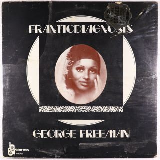 George Freeman - Franticdiagnosis Lp - Bam - Boo - Rare Funk Jazz