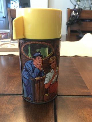 HOGAN ' S HEROES Dome Lunch Box With Thermos - 1966 Vintage - 7