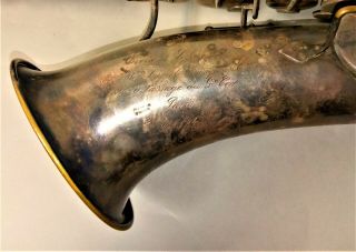 Vintage Buffett Crampon Evette Schaeffer Carl Fischer Alto Saxophone For Repair 4