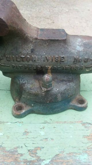 Vintage Wilton bullet vise no 3 6