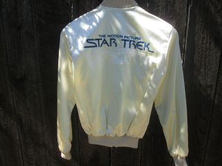 STAR TREK: The Motion Picture Vintage Satin Film Crew Jacket GENE RODDENBERRY 2