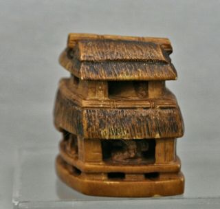 Exquisite Antique Japanese Hand Carved Stone Okimono Meiji Period C1890s