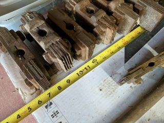 Antique stone mason hammers (Scotia type) 15,  rare 2