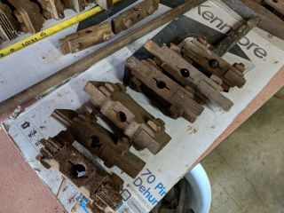 Antique stone mason hammers (Scotia type) 15,  rare 4