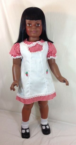 Vintage 34 " African American Patti Playpal Doll By Ideal