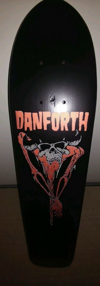 Bill Danforth Extremely Rare Nos Skate Deck 26x6,  Samhain,  Danzig,  Misfits,  Pushead