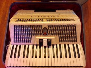 Vintage Accordian - Scandalli Silvana Iii With Case - 41 Keys - Perfect Player
