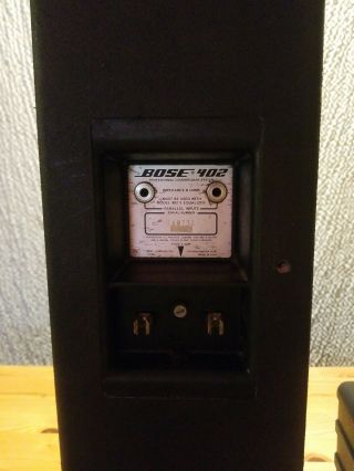 Vintage Bose 402 Professional Loudspeaker in good cond.  Also Bose 101 4