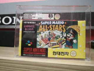 Mario All Stars Korean Version Vga85 Rare