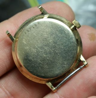 Vintage Girard - Perregaux Automatic 10k GF Men ' s Wristwatch circa 1960s 2