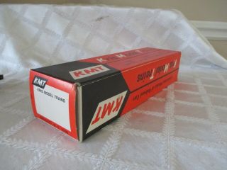 ULTRA RARE - VINTAGE KRIS MODEL TRAINS KMT - WHITE KODAK BOX CAR - W ORG BOX - 12