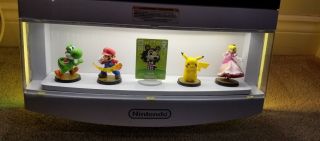 FRENCH EDITION Amiibo figures store display Nintendo EXTREMELY RARE 5