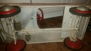 Vintage 1960 ' s Murray Fire Chief Pedal Car 4