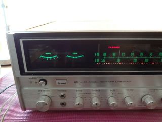 Vintage Receiver Sansui QRX 6001,  Great Sound.  117V/220V/240V/100V 2