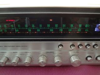 Vintage Receiver Sansui QRX 6001,  Great Sound.  117V/220V/240V/100V 7