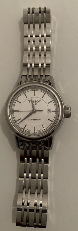 Vintage Tissot 1853 Seastar Ladies Carson Automatic Watch T085.  207.  11.  011.  00