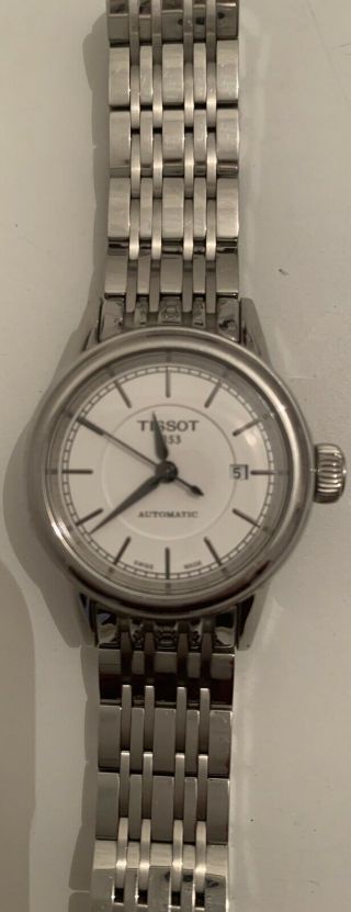 Vintage Tissot 1853 Seastar Ladies carson Automatic Watch T085.  207.  11.  011.  00 2
