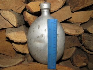 - Authentic Relics WW2 WWII Aluminum Wehrmacht Flask 7