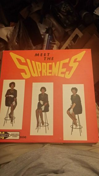 The Supremes Meet The Supremes Insanely Rare Orig 