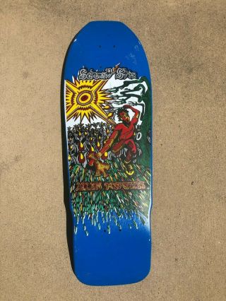 1987 Schmitt Stix Allen Midgett Flower Picker Nos Skateboard Deck Vintage Old