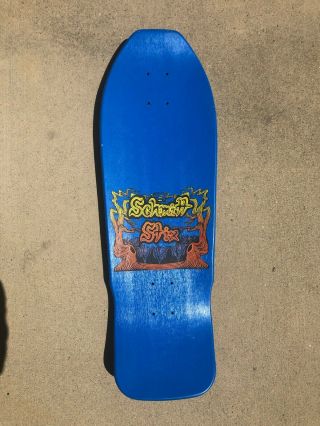 1987 Schmitt Stix Allen Midgett Flower Picker NOS Skateboard Deck Vintage Old 2